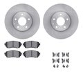 Dynamic Friction Co 6512-80323, Rotors with 5000 Advanced Brake Pads includes Hardware 6512-80323